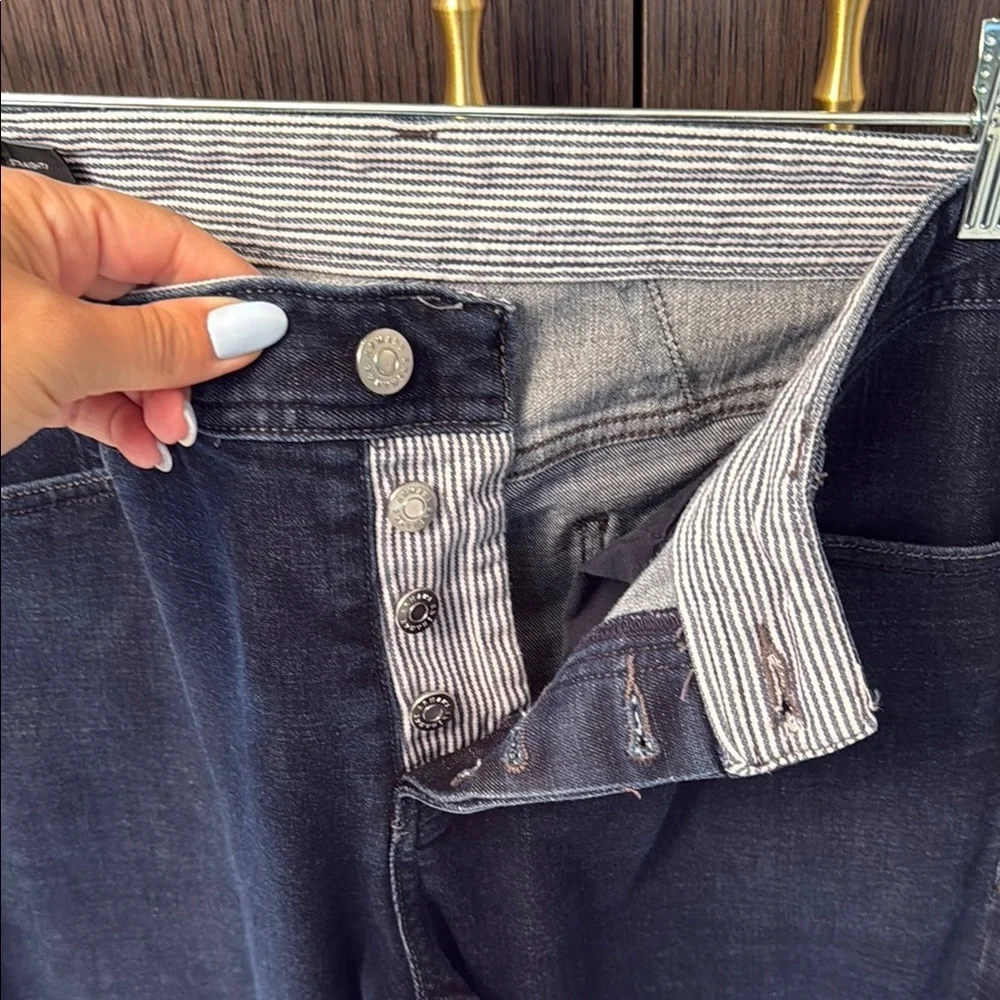 Armani Exchange Blue Straight Jeans